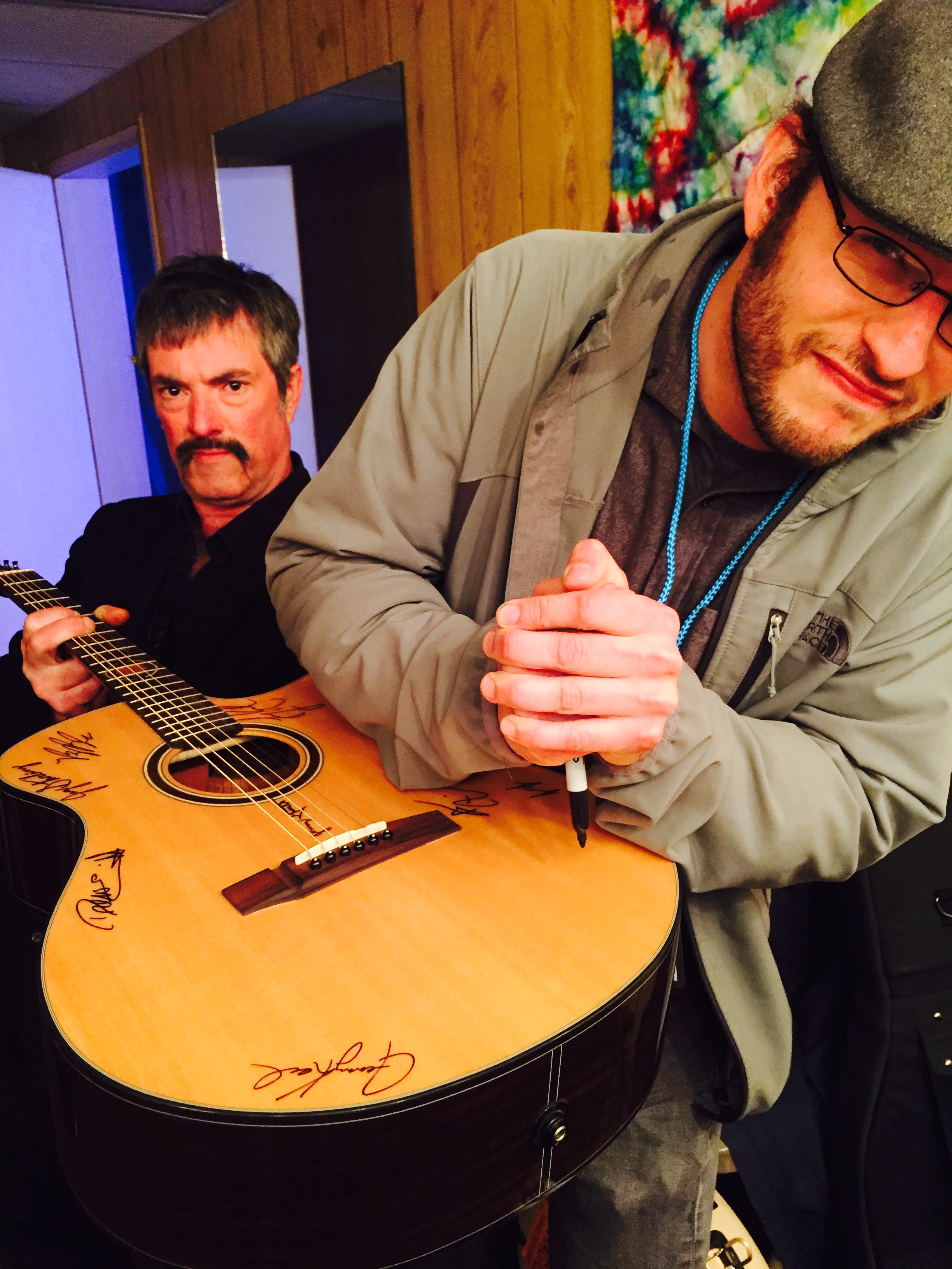 On the road with Larry Keel